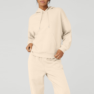 Sudadera con Capucha para Mujer de Alta Calidad a Precio Razonable, con Logotipo Personalizado, Sudadera Lisa de Algodón para Impresión, OEM, ODM, Venta al Por Mayor - Product Image 6