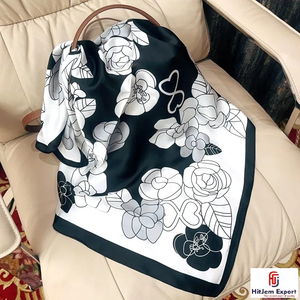 Premium Long <b>Scarf</b> Soft Fabric Head <b>Scarf</b> Custom Printing White Label OEM ODM Textile Manufacturer Bali Export - Product Image 4