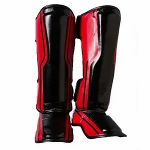 Espinilleras de Muay Thai y Kickboxing con Protección para el Empeine, Protectores y Calentadores de Piernas para Deportes - Product Image 1