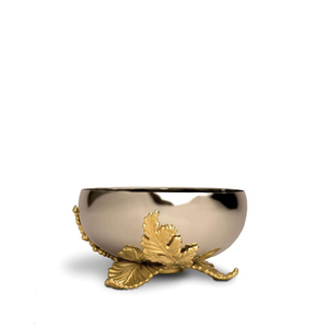 hot sale prices Metal <b>Chocolate</b> & Sweet Bowl Hammered Design Gold Color Fruit & creamy <b>chocolate</b> bowl For Party Gifting Use - Product Image 1