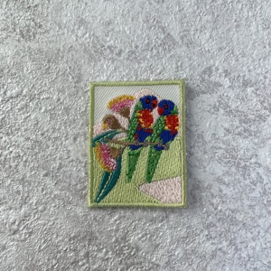 All Star Emblems Taiwan Brand Twill Fabric Embroidered Patches Animal Bird Home Textiles Gifts Hats 7-Day Sample Lead Time - Product Image 4