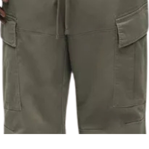 Men's <b>Cargo</b> Pleated Trousers Multi Pocket Canvas Elastic Waist Casual Outdoor Workwear Utility Streetwear Sportswear - Product Image 6