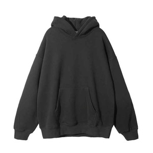 Sudadera con Cremallera de Alta Calidad, Personalizada y Bordada, Estilo Urbano para Hombre, Ecológica, de Poliéster/Algodón, Forro Polar Grueso de 350 g/m² - Product Image 2