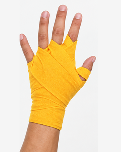Vendas de mano flexibles de algodón personalizadas para entrenamiento, protección, Muay Thai, combate, boxeo, para unisex - Product Image 5