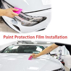 Espátula de TPU 3 en 1 Antiarañazos de Diferentes Tamaños, Herramienta de Limpieza de Coches de Goma, Espátula PPF para Vinilo - Product Image 3