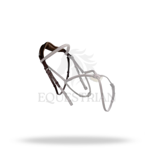 Cabezal de Brida Anatómico BR09 de Tamaño Completo para Montar a Caballo, Diseño Inglés para Mayor Comodidad del Caballo - Product Image 3