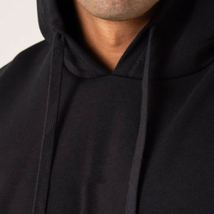 Débardeur de course uni tendance à capuche, coupe ample, en tissu respirant de haute qualité, collection Printemps 2026, vente en gros - Product Image 6