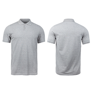 Chemise en coton tricoté 100 % uni pour homme, essentielle pour l'été, à manches courtes, respirante, séchage rapide, fournisseur en gros personnalisé - Product Image 3