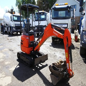 Used Kubota U17-3 <b>Mini</b> Compact Crawler Excavators with Rotating <b>Drill</b> Head Enclosed Cab for Farm Landscaping Construction - Product Image 2