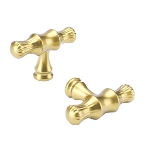 Herrajes para Gabinetes de Cocina, Cajones y Cómodas, Perillas de Aleación de Zinc con Acabado en Bronce Champagne - Product Image 1