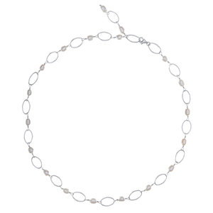Collier pendentif en argent sterling avec grosse perle d'eau douce pour femme, cadeau tendance - Product Image 2