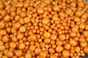 Wholesale Export Supplier Fast Shipping OEM/ODM Service HALAL Pearl Gold Compound Chocolate Crispy Balls Cocoa Decorating Cakes - Product Image 6