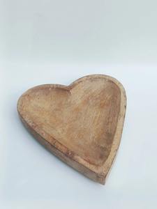 Plateau en bois en forme de cœur, plateau multifonctionnel - Product Image 3