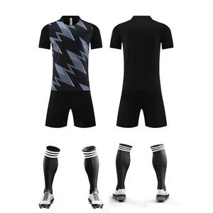 Uniforme Personalizable para Entrenamiento y Partido de Fútbol - 100% Poliéster Sublimado con Nombre y Números del Equipo, Diseño Transpirable de Secado Rápido - Product Image 4