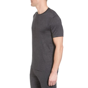 T-shirt uni en coton 100% respirant de haute qualité pour hommes, personnalisable, avec motif régulier, prix de gros abordable - Product Image 3