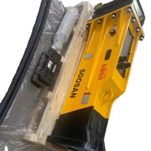 Martillo hidráulico SOOSAN modelo SB60 tipo caja silencio adecuado para mini excavadoras, retroexcavadora, - Product Image 1