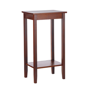 Taburete de Madera Artesanal, Banco de Asiento de Madera Maciza, Muebles Rústicos para el Hogar, Mesa Auxiliar Decorativa, Soporte para Plantas - Product Image 1