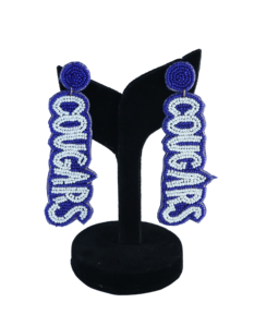 Pendientes de Joyería de Algodón con Cuentas Clásicos Hechos a Mano, Ligeros y Personalizados, con Detalle de Bordado, Base Personalizada MULTI CRAFT - Product Image 4