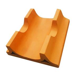 Made in Vietnam Classic Style U-Shaped 75mm Thick Red/Pink Floor Tiles Outdoor Building Materials Heat Insulation TUILDONAI - Product Image 5