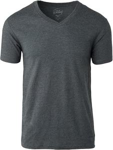 Camiseta lisa con cuello redondo de algodón 100%, camiseta ajustada informal de alta calidad para hombre, venta al por mayor, personalizable con estampado de logotipo - Product Image 3