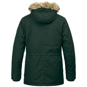 High Quality SUQAINA FASHION GARMENTS Canvas Wax Cotton Hooded Jacket Casual Outdoor Windproof Breathable Warm Durable - Product Image 4