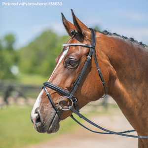 Bridon d'équitation de luxe en cuir véritable de qualité supérieure, confortable et personnalisable pour l'extérieur et les sports équestres - Product Image 6