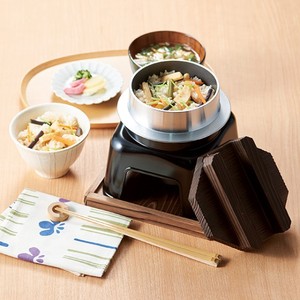 Juego de utensilios de cocina Kamameshi tradicional de olla japonesa clásica para Ryokan estilo japonés Inn 50-5 1-Go Kamameshi Pot Set - Product Image 6