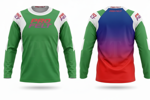 Maillot de motocross à manches longues, respirant, léger, tendance, sûr et performant, en polyester et coton. - Product Image 3