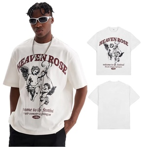 เสื้อยืดผู้ชายลำลองพิมพ์ลายกราฟิก ผ้าฝ้าย 100% ระบายอากาศได้ดี คอกลม นุ่มสบาย รับทำโลโก้ สตรีทแวร์ ขายส่งจำนวนมาก ผู้ผลิต OEM - Product Image 1