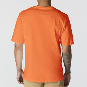 T-shirt homme en coton épais premium, coupe ample, style streetwear de luxe, épaules tombantes, tissu durable. - Product Image 2