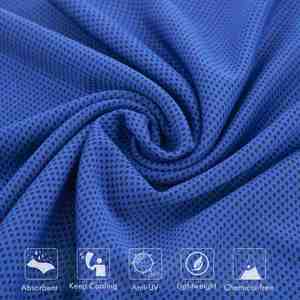 Serviette de sport rafraîchissante instantanée en microfibre légère, écologique, à séchage rapide, avec logo personnalisé, pour le yoga et la promotion - Product Image 4