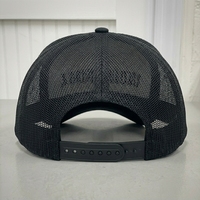 Gorra Trucker Personalizada de 6 Paneles con Bordado 3D, Malla Trasera, Visera Curva, Ajustable con Cierre a Presión, OEM, ODM, Marca Privada, MOQ Bajo