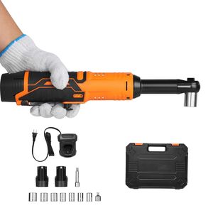 Llave de Trinquete Inalámbrica de 3/8 Pulgadas, 240 RPM, 33 ft-lb de Torque, 12V, Llave Eléctrica para Bricolaje con Batería Extendida - Product Image 1