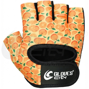 High Class Yellow Sublimation Women's Exercise Neoprene Weight Lifting Gloves High Gym Durable GLOVES City Body Building Gloves - Product Image 4