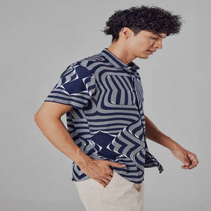 Custom Logo Printed <b>Men's</b> <b>Long</b> <b>Sleeve</b> XL Cotton Polo <b>T</b>-<b>Shirt</b> Breathable Corduroy Casual <b>Shirt</b> Home Use - Product Image 4