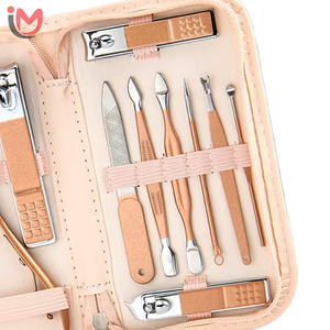 Classic Nail <b>Kit</b> 7 In 1 Stainless Steel <b>Manicure</b> Tools Portable Bag Set For Adult - Product Image 4
