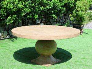 Modern Lightweight Durable Waterproof GFRC Concrete Coffee <b>Table</b> for Outdoor Dining and <b>Patio</b> Use - Product Image 6