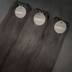 Vente en gros 2025 Meilleur Prix Trame de Cheveux Qualité Premium 100% Extensions de Cheveux Humains Vietnamiens Pleine Cuticule Double Extrémités de Cheveux Dessinés - Product Image 4