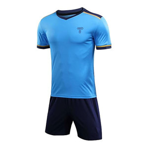 Uniformes de fútbol con logotipo personalizado para ropa deportiva de secado rápido, transpirables, de material profesional de poliéster, uniforme de fútbol para hombre - Product Image 1