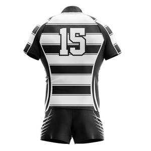 Conjunto de Uniforme de Rugby Transpirable para Hombre, Camiseta de Rugby Sublimada Personalizada al por Mayor, Jersey Profesional para Equipo Deportivo, Ropa Deportiva Ligera de Secado Rápido - Product Image 5