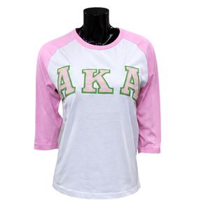 White Pink Baseball Shirt Women <b>Raglan</b> Sleeve Jersey Casual Sports <b>Top</b> Button Front Shirt Embroidered Letter Fashion Team - Product Image 1