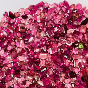 Lote de Turmalina Rosa Natural, Calidad AAA, Brillo Superior, Certificado IGI, Corte Mixto, Pulido Perfecto, Precio Económico - Product Image 3