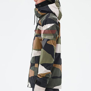 Chaqueta de Esquí Personalizada para Hombre con Estampado de Camuflaje, Cierre de Cremallera, Impermeable, Aislante Sintético, Ropa para la Nieve, Abrigo de Invierno para Exteriores 2026 - Product Image 6