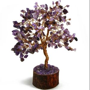 Alta calidad 1000 Chips de cristal decoración de árbol Natural lapislázuli azul piedra preciosa tallada estatuilla Feng Shui curación Reiki India - Product Image 6