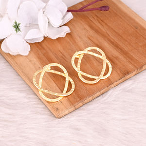 Pendientes de latón elegantes de primera calidad o pendientes llamativos a precio de mayoreo para tallas personalizadas, ¡gran oferta! - Product Image 3