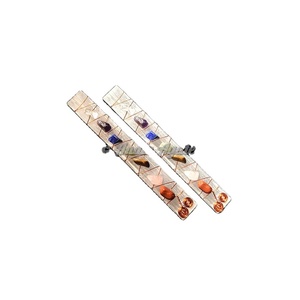Pierre semi-précieuse Guérison Artisanat Sept Chakra Gravure Sélénite Baguette pour fengshui - Product Image 6
