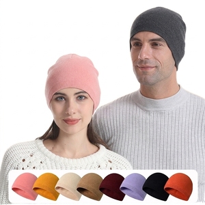 Lovers' Winter Solid Color Warm Breathable <b>Waterproof</b> Adjustable Ear Protection Outdoor Cap <b>Beanie</b> - Product Image 2