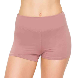 Shorts Deportivos Personalizados para Mujer, Tallas Grandes, Diseño Sólido, Cintura Media, Cierre con Cordón, Alta Calidad, Logotipo Personalizado, Mejor Precio - Product Image 4