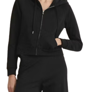 Sweat-shirt à capuche zippé ajusté pour homme, léger, en polaire, veste décontractée pour le sport, hiver, 100% polyester, OEM ODM - Product Image 2