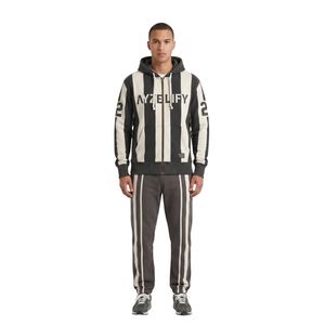 Ensemble deux pièces personnalisé avec logo, en molleton thermique respirant et à séchage rapide, pour homme, grande taille, pour le fitness, la gym, ou comme survêtement décontracté uni. - Product Image 4